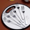 Berglander Stainless Steel Dinner Fork Set Of 6 Heavy Duty
