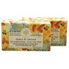 Wavertree & London Honey Almond Scented Natural Soap (2 Bars),