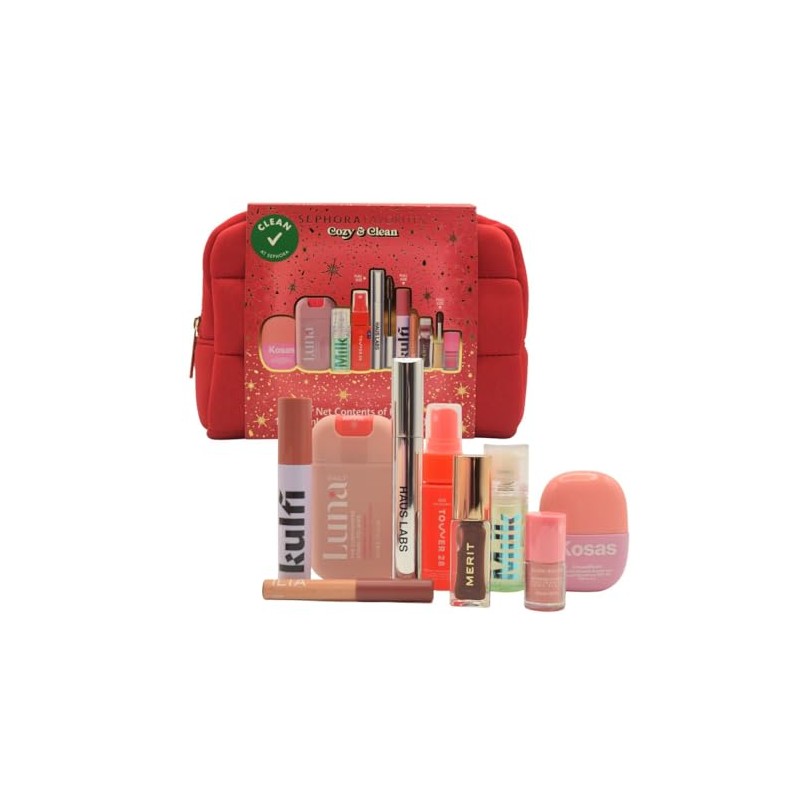 Sephora Cozy & Clean Makeup Holiday Gift Set – 9