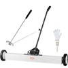 VEVOR 36-Inch Magnetic Sweeper with Wheels, 55 lbs Capacity, with