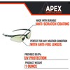 Malta Dynamics APEX Safety Glasses, ANSI/ISEA Z87.1, Indoor/Outdoor, 36 Pair