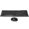 Keyboard Mouse Combo 2.4Ghz Wireless Splashproof Mute Optical Engine Positioning