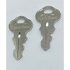Honeywell Replacement Keys 2126 17051 Double Sided SafeCo Brands 2-Keys