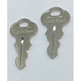 Honeywell Replacement Keys 2126 17051 Double Sided SafeCo Brands 2-Keys