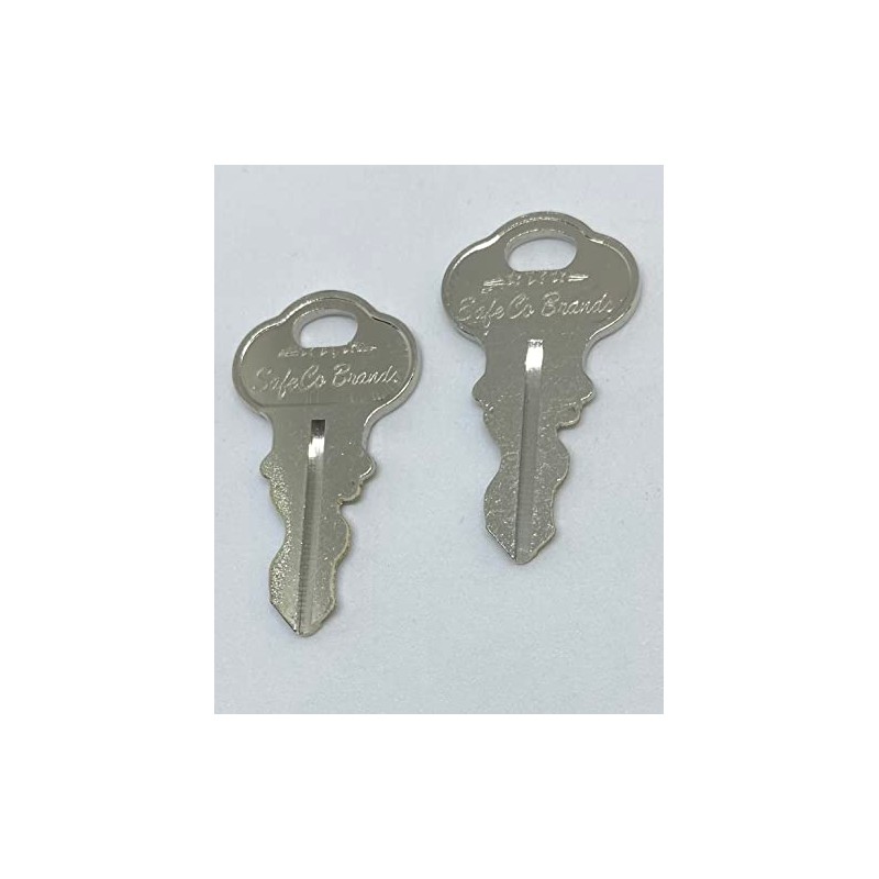 Honeywell Replacement Keys 2126 17051 Double Sided SafeCo Brands 2-Keys