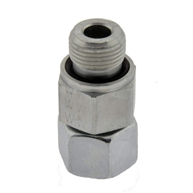 Adjustable Straight Screw-In Fitting 18 L-NPT 1/2 Inch Cutting Ring