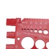 Nut Bolt Thread Gauge, Nut and Bolt Thread Checker, ABS