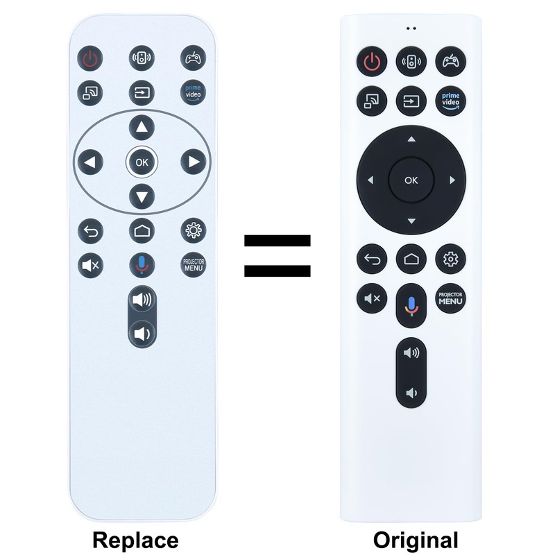 PZL New RCI068 Replacement Remote Control for BenQ Projector X1300i