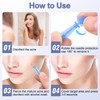 50 Pack Disposable Acne Pimple Popper Needles and 72 Dots