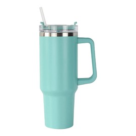 AIYING - Insulated Water Bottle - 1180 ml - Stainless Steel Insulated Water Bottle - Leakproof, Insulated Water Bottle with Handle and Straw - Leakproof Coffee Cup for Home, Office, Car, Travel, Sport