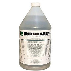 EnduraSeal 100% Acrylic Wet Look Semi Gloss Concrete Solvent Sealer - 1 Gallon
