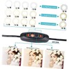 COLLBATH Dimmable Selfie Ring Light with Tripod Stand Flexible Phone