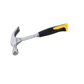 Supercraft 20 Oz Claw Solid Steel Hammer, Black