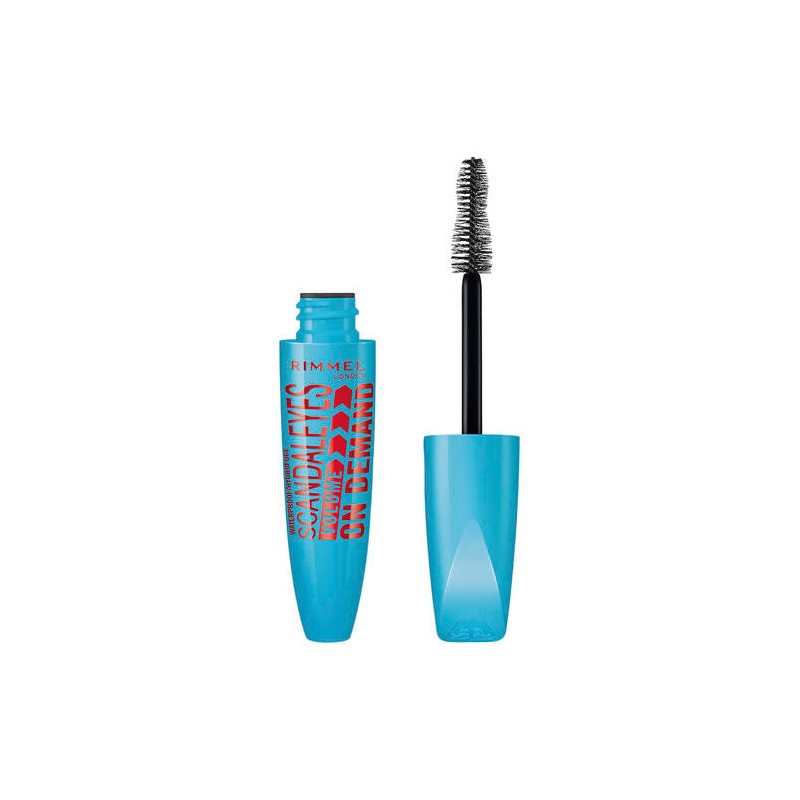 Rimmel Scandal'Eyes Volume On Demand Waterproof Mascara Black