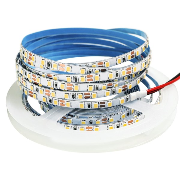 Tesfish 12 V LED Strip Light, 5 mm Wide, Warm