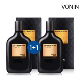 Bonin (현대Hmall)보닌 더캐릭터 블랙 시그니처 스킨 140ml 2개 (BBoni) The Character Black Signature Skin 140ml 2pcs