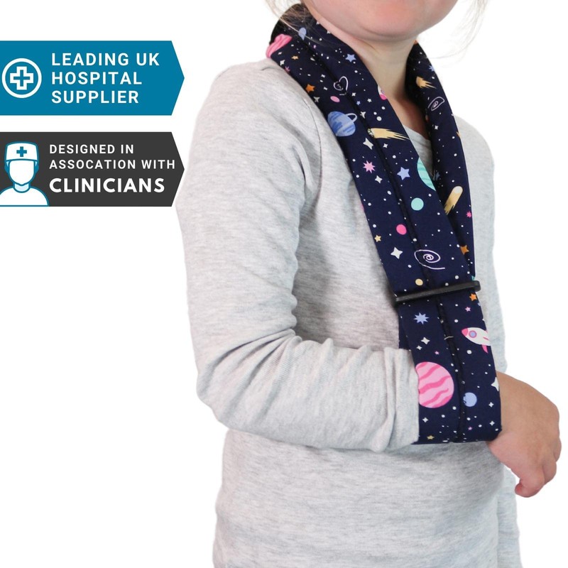 Solace Bracing Children's Padded Sling (3 Fun Designs) - British
