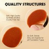 Brocha Kabuki Punta Plana Base Maquillaje Profesional Líquida Difuminar Líquido