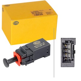 HELLA 6DD 014 395-001 Brake Light Switch - 4-pin connector - Clipped - Electric