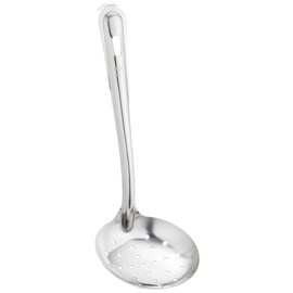 Endoshoji WPZ04006 Professional Drilled Ladle (No Hook), Stainless Steel, Made in Japan