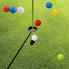 JNALFG Golf Balls Practice Plastic Hollow Balls Lightweight Perforated Training