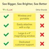 ViviLux Large Clip-On 3X Magnifier with Flexible Arm