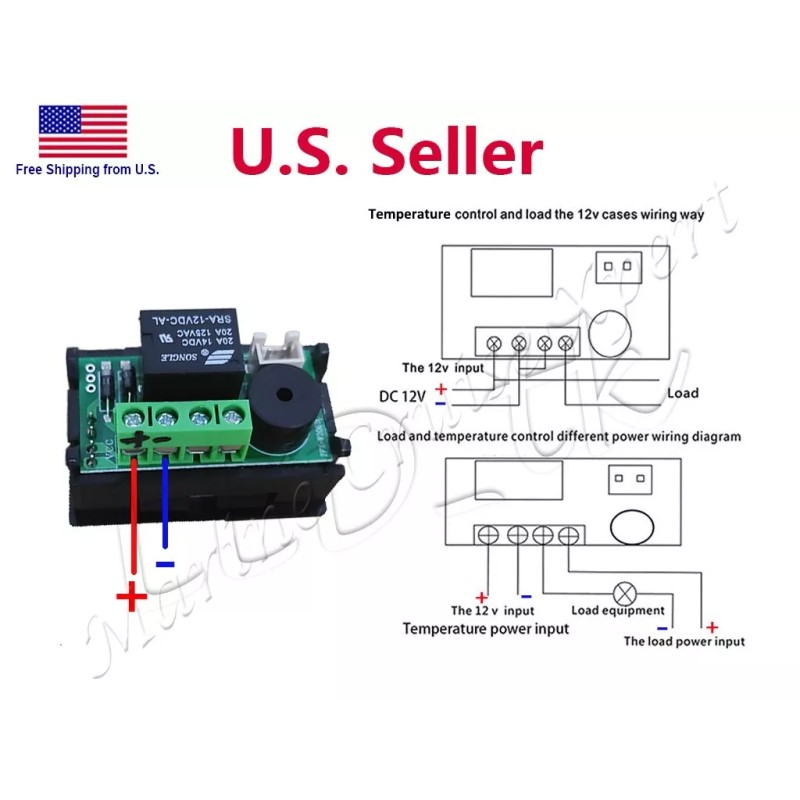 STX Digital Thermostat Temperature Controller Sensor NTC DV 12V
