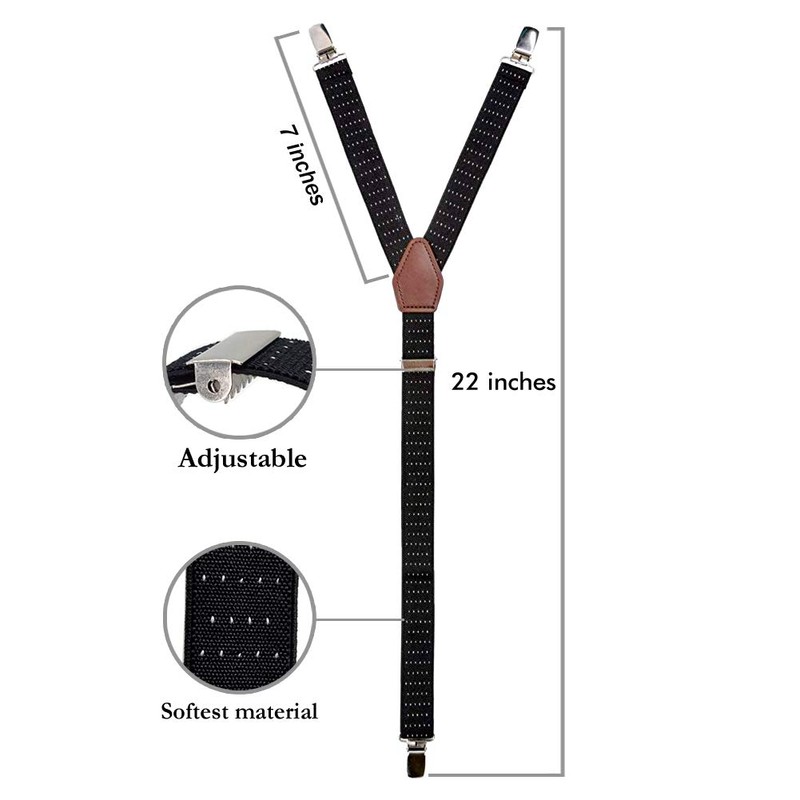 MOLUMIX Shirt Stays for Men Military Adjustable Elastic Garter Straps