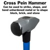 5 Piece Heavy Duty Hammer Set - Includes 32oz Rubber