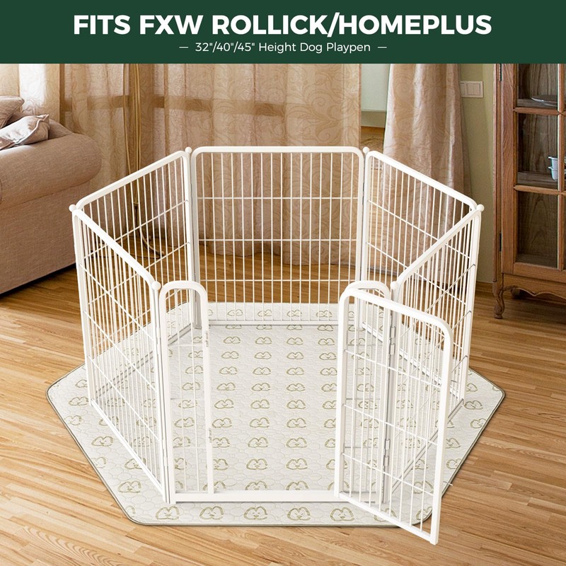 FXW Washable Pee Pads for Dogs, Leak-Proof & Non-Slip, Specifically