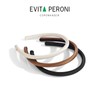 EVITA PERONI Silk Headband Thin Headbands for women Satin Headbands
