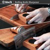 Rolling Knife Sharpener – Kitchen & Pocket Knife Sharpening Kit