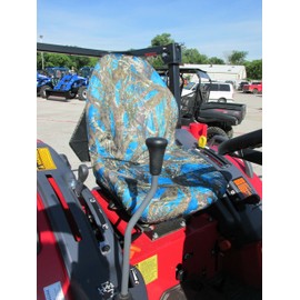 Durafit Seat Covers, KU20 Blue Mahindra Seat Covers for Tractor 1526 4WD HST and Shuttle ONLY