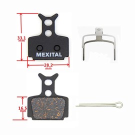 MEXITAL 4 Pairs of Bicycle Disc Brake Pads for All Formula R1 Models R1 RR1 C1 R0 RX Mega The One FR T1 CR3 07-4