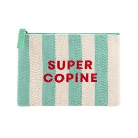 DLP - Peace Super Girlfriend Pencil Case Green Cosmetic Bag