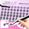 VEYESBEAUTY Eyelash Extensions Cluster Lash Extension Manga 8-18 mm