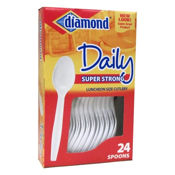 Home Brands Heavy Duty Spoons (24 Pack) (Set of 24)
