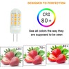 SZHZS G4 LED Bulb 120V Bi-Pin Base, 3W Soft Warm