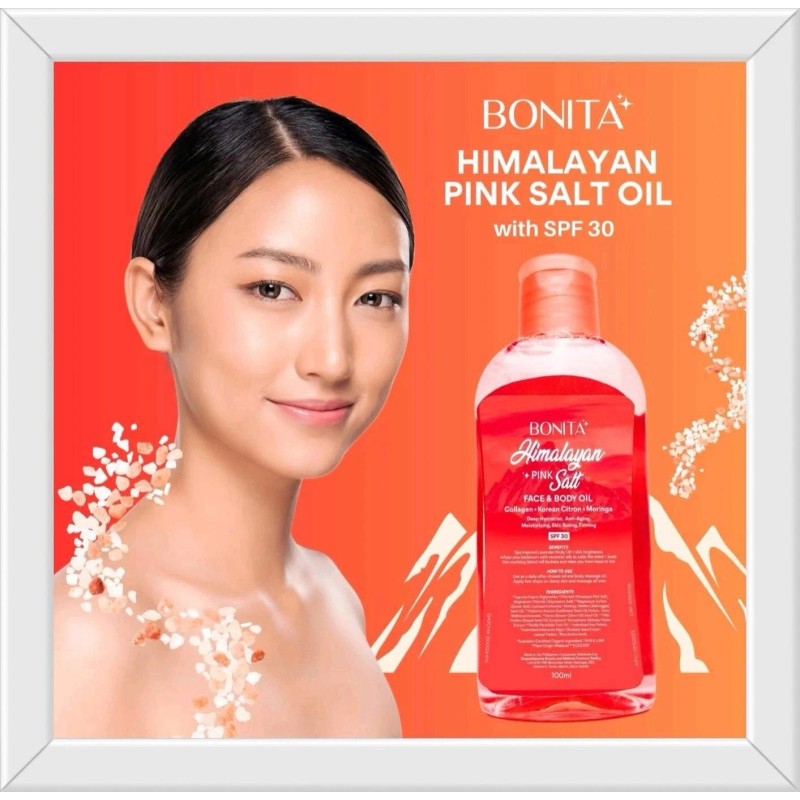 BONITA Himalayan Pink Salt Oil & Himalayan Pink Salt Soap