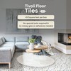 Tivoli Self Adhesive Vinyl Floor Tiles, 45 Tiles - 12"