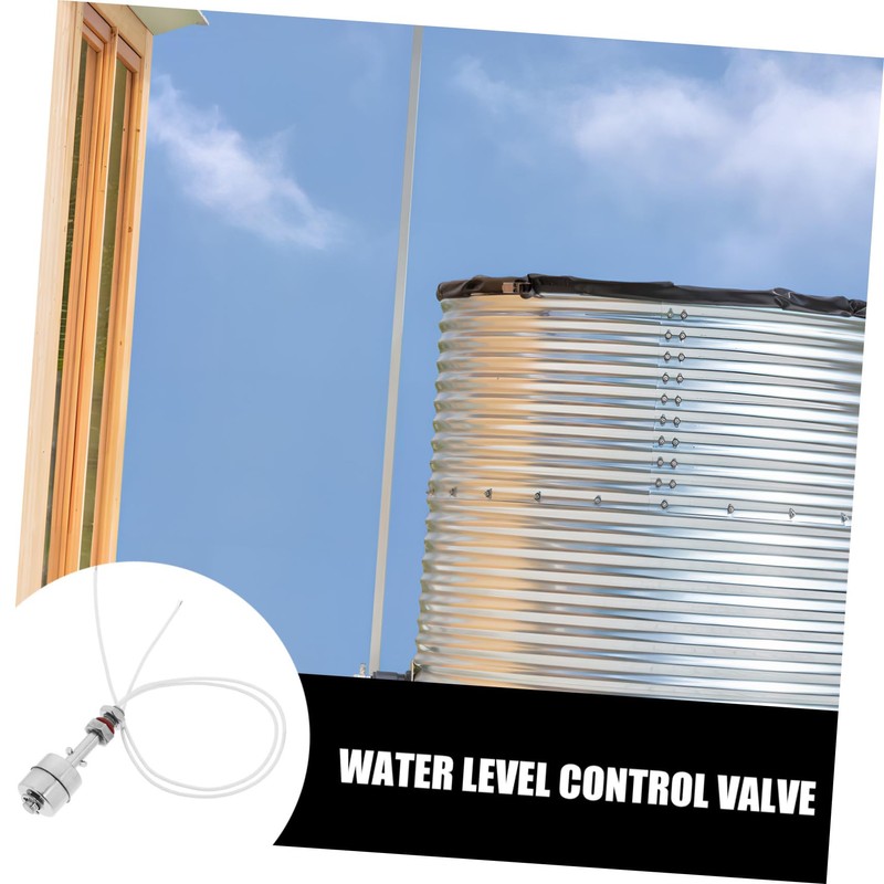 ULTECHNOVO Stainless Steel Float Valve for and Hydroponics Water Shut
