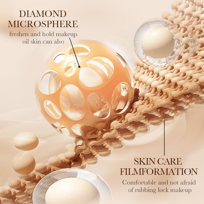 Mushroom Head Air Cushion Cream, Foundation Make-Up Mushroom Air Cushion,