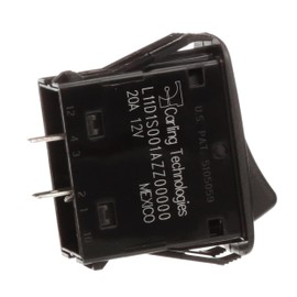 Carling Technologies Rocker Switch L11D1S001-AZZ00-000, SPST ON-None-Off 20A 12V, Sealed Non-Illuminated | Pack of 4