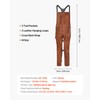 VEVOR Leather Welding Apron Split Leg, Heavy Duty Cowhide Flame