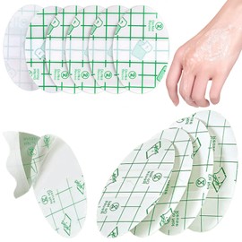 Self Adhesive Invisible Heel Anti-Wear Sticker, 40PCS Heel Protector Sticker, Waterproof Anti-Wear Foot Care Protection Pad for Prevent Heels Rubbed, Transparent (40PCS, 1)