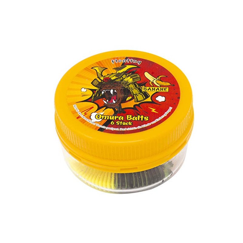 FTM Omura Baits Hero Banana Rubber Bait, Length / Package