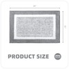 YUTA Bathroom Rugs, Extra Soft and Absorbent Microfiber Bath Mat,