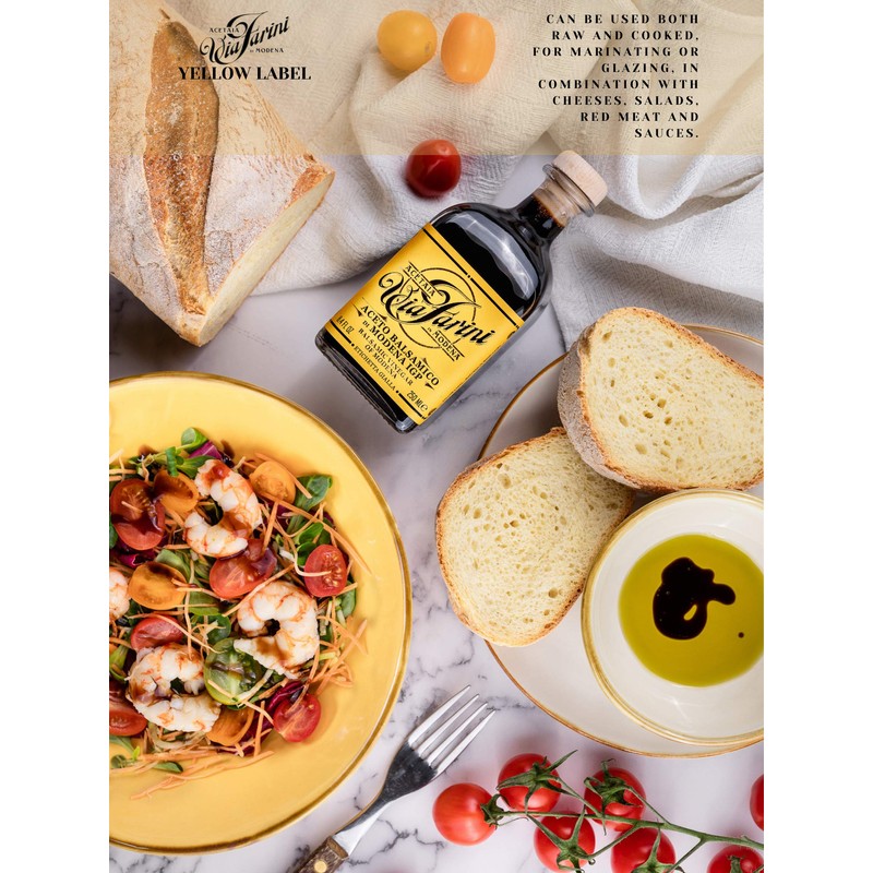 Via Farini Yellow Label Aceto Balsamico Di Modena IGP Aged