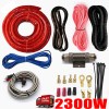 2300W Power 4 Gauge Amp Amplifier Kit Install Wire Subwoofer