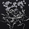 Hypoallergenic Earring Hooks 925 Sterling Silver Large Ear Wires Fish